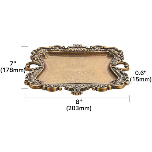 Vintage gold jewelry dish - vintage,